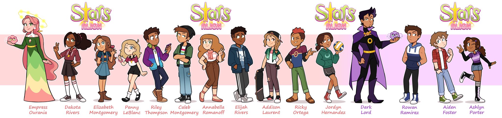 Stars Align Cast Lineup